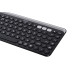 2E Клавіатура мембранна KS250 84key, WL/BT, EN/UK, чорно-сірий
