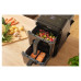 Мультипіч Sencor Dual Vita Fryer, 3000Вт, чаша-5.8+5.8л, сенсорне керув., 2 чаши, з віконцем, гриль, пластик, чорний Мультипіч Sencor Dual Vita Fryer, 3000Вт, чаша-5.8+5.8л, сенсорне керув., 2 чаши, з віконцем, гриль, пластик, чорний