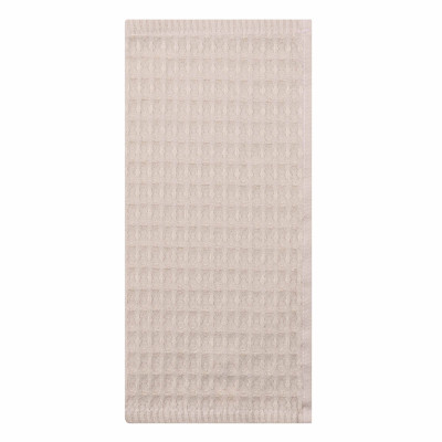 Набір рушників для кухні ARDESTO Pique 40x60см, 2шт, 100% бавовна, молочний, коричневий