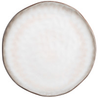 ARDESTO Тарілка обідня Umbria, 27см, кераміка, сірий світлий