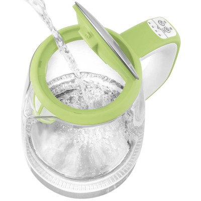 Електрочайник Sencor 2л, Strix, скло, 5 темп.реж, салатовий Електрочайник Sencor 2л, Strix, скло, 5 темп.реж, салатовий