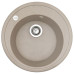 Мийка кухонна Adamant Sun, штучний камінь, кругла, без крила, 510x200мм, чаша - 1, врізна, Avena