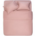 Простирадло ARDESTO Mix&Match Premium, 180х240см, 100% бавовна, сатин, рожевий світлий