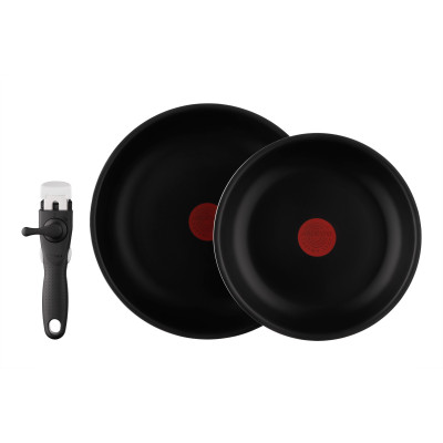 ARDESTO Набір сковорід Gemini, 3 пр.:24,28 см, змінна ручка, алюміній ARDESTO Набір сковорід Gemini, 3 пр.:24,28 см, змінна ручка, алюміній