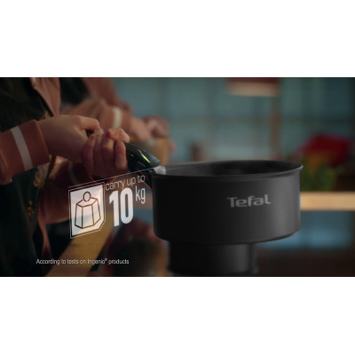 Набір посуду Tefal Ingenio Emotion, змінна ручка, 3предмети, нержавіюча сталь, бакеліт