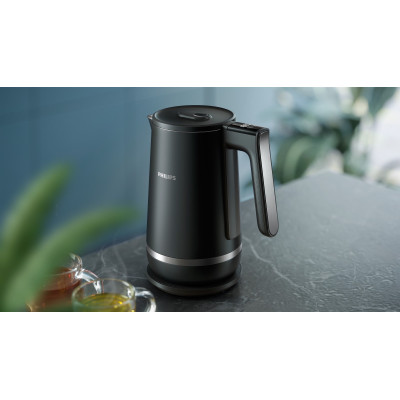 Philips Електрочайник Series 7000, Strix, з подвійними стінками, 6 темп.реж, чорний