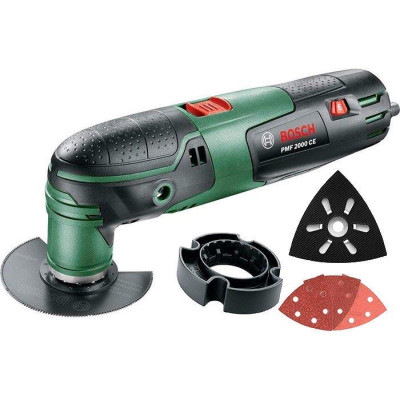 Багатофункціональний інструмент реноватор Bosch PMF 2000 CE 300Вт 20000об/хв 1.1кг 0.603.102.003 Багатофункціональний інструмент реноватор Bosch PMF 2000 CE 300Вт 20000об/хв 1.1кг 0.603.102.003