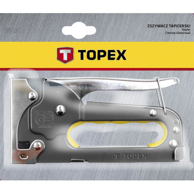 Topex 41E903 Степлер 6-8 мм, скоби J Topex 41E903 Степлер 6-8 мм, скоби J