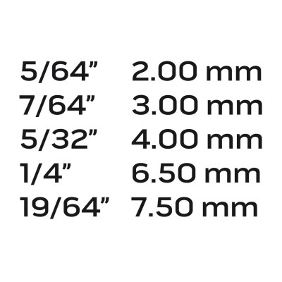 Neo Tools Екстрактори для зламаних гвинтів, набір 10шт, для гвинтів 2-7.5мм, CrMo, кейс Neo Tools Екстрактори для зламаних гвинтів, набір 10шт, для гвинтів 2-7.5мм, CrMo, кейс