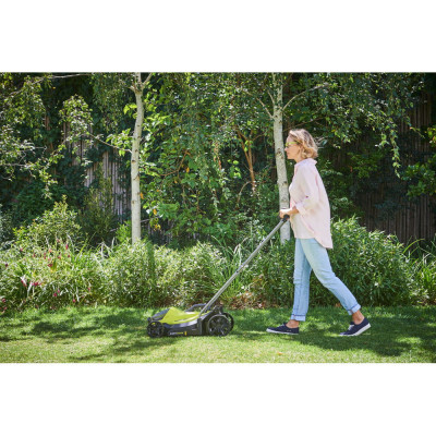 Газонокосилка аккумуляторная Ryobi OLM1833B ONE+ 18В 33см 35л 25-65мм 8.1кг (без АКБ та ЗП) (5133004305)