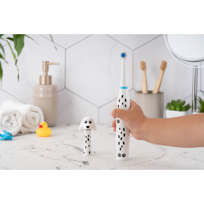 Щітка зубна електр. ARDESTO, ETB-003DOG, для дітей, 8.8т. колив/хв, насадок-3, IPX6, білий