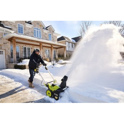 Снігоприбиральна машина акумуляторна Ryobi RY36STX53A-150 36В MAX POWER акб 1х5Ач ширина 53см безщітковий двигун викид до 11м висота 35см 25.5кг (5133005723)