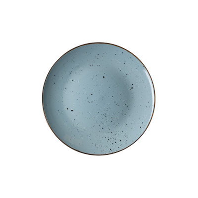 ARDESTO Тарілка обідня Bagheria, 26 см, Misty blue, кераміка ARDESTO Тарілка обідня Bagheria, 26 см, Misty blue, кераміка
