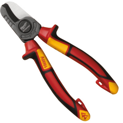 Кабелеріз Milwaukee, діелектричний, для робіт під напругою 1000В, 160мм, 0.185кг