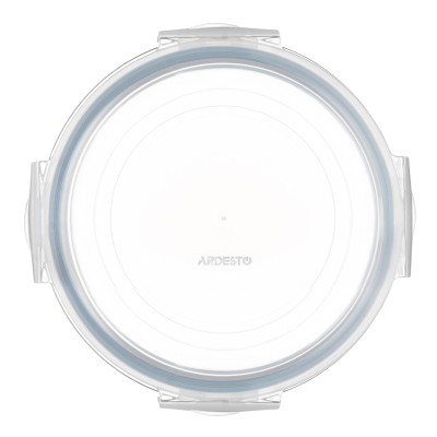Контейнер для зберігання харчових продуктів ARDESTO Gemini 0.95л, боросилікатне скло, пластик, круглий, прозорий Контейнер для зберігання харчових продуктів ARDESTO Gemini 0.95л, боросилікатне скло, пластик, круглий, прозорий