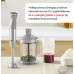 Блендер Tefal заглибний Quickchef+ 1000Вт, 3в1, чаша-800мл, чопер-1000мл, турборежим, сріблясто-сірий Блендер Tefal заглибний Quickchef+ 1000Вт, 3в1, чаша-800мл, чопер-1000мл, турборежим, сріблясто-сірий