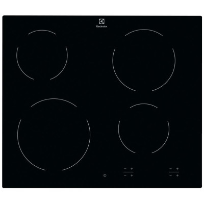 Варильна поверхня Electrolux електрична склокерамічна, 60см, чорний