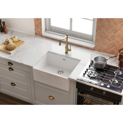 Змішувач для кухні Deante Tamizo, довж.виливу - 225мм, поворотний, 1важіль, латунь Змішувач для кухні Deante Tamizo, довж.виливу - 225мм, поворотний, 1важіль, латунь