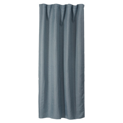 Штора ARDESTO 150х270см, блекаут рогожка, 100% поліестер, сірий світлий