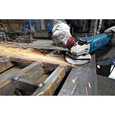 Bosch Шліфмашина кутова Professional GWS 18-150 L, 150 мм, 1800 Вт, 10000 об/хв, М14, 2.6 кг