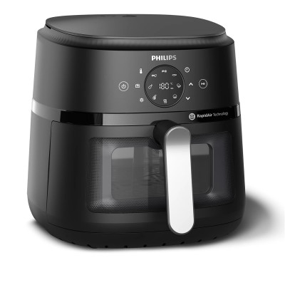 Philips Мультипіч Ovi Series 2000 1700Вт, чаша-6.2л, сенсорне управл., 13 авто. программ, пластик, чорний