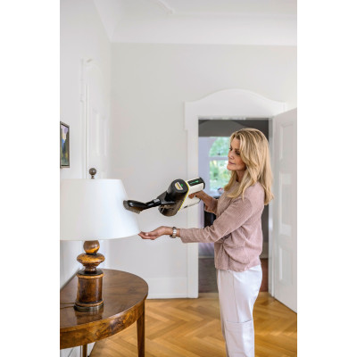 Karcher Пилосос безпровідний VC 7 Cordless yourMax, 350Вт, конт пил -0.8л, автон. робота до 60хв, вага-2.57кг, HEPA 12, білий Karcher Пилосос безпровідний VC 7 Cordless yourMax, 350Вт, конт пил -0.8л, автон. робота до 60хв, вага-2.57кг, HEPA 12, білий