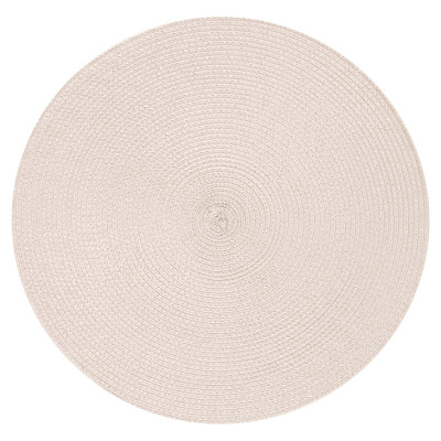 Килимок сервірувальний ARDESTO 38см, поліпропілен, кругла, бежевий