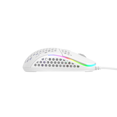 Миша Xtrfy M42, USB-A, RGB,  білий