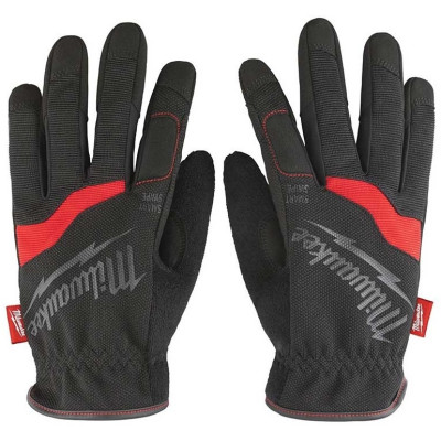 Рукавички робочіMilwaukee Free-Flex, поліуретан/спандекс/поліестер, р.11/XXL, чорні Рукавички робочіMilwaukee Free-Flex, поліуретан/спандекс/поліестер, р.11/XXL, чорні