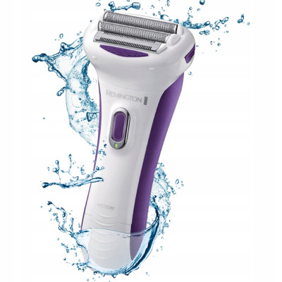 Бритва електр. Remington сіткова Smooth&Silky,  бритв.головок-2, сух.+волог., жіночий тример, біло-фіолетовий