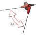 Einhell Кущоріз телескопічний акумуляторний GC-HH 18/45 Li T - Solo PX, 18В 450м, 3.5кг(без АКБ та ЗП)