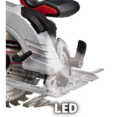 Einhell Пила циркулярна TE-CS 18/190 Li BL - Solo акум., PXC, безщітк., 3800 об/хв, 3.23 кг (без АКБ і ЗП)