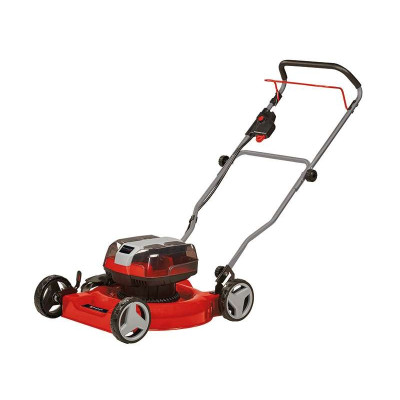 Газонокосилка аккумуляторная Einhell GE-CM 36/48 Li M - Solo PXC 36В (2х18) 48см 30-75мм без травосборника мульчирования 16.9кг (без АКБ і ЗП) (3413054)