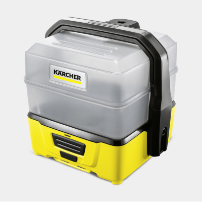 Минимойка низкого давления Karcher OC 3 PLUS CAR, 5бар, 120л/ч, шланг 2.8м, бак для воды 7л, вес 2.2кг(1.680-034.0)