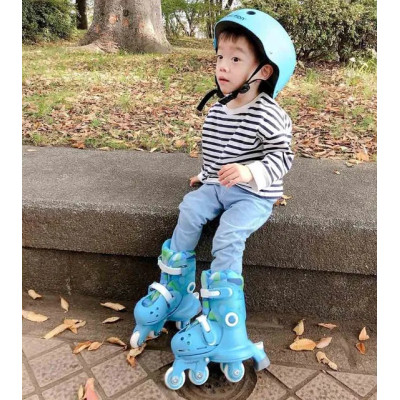 Роликові ковзани Yvolution Twista, розмір 30-34, блакитний