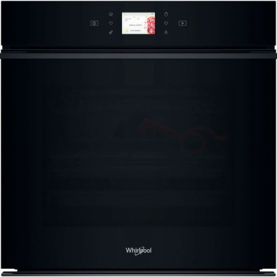 Духова шафа Whirlpool електрична, 73л, A+, дисплей, конвекція, піроліз, телескопічні напрямні, чорний