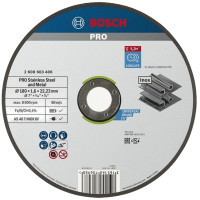 Диск відрізний Bosch Professional для нержавіючої сталі та металу 180x1.6x22.23мм