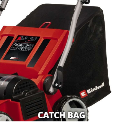 Einhell Аератор-скарифікатор акумуляторний GE-SA 36/35 Li - Solo 36В 35см безщітковий ножи 16шт 11.31кг (без АКБ та ЗП)