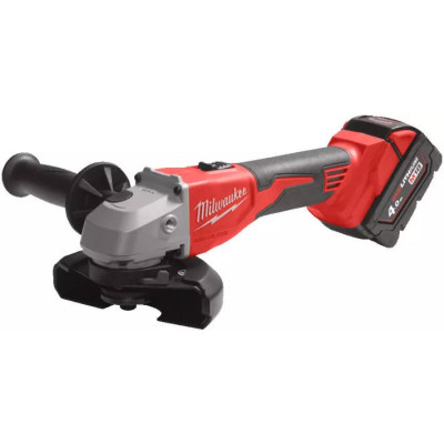 Шліфмашина кутова акумуляторна Milwaukee M18 BLSAG125X-402X 125мм 18В 2x4А·год ЗП М12-18С 11000об/хв 2.4кг кейс