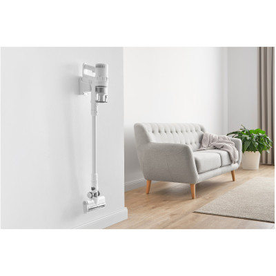 Sencor Пилосос безпровідний, 250Вт, конт пил -0,5л, автон. робота до 45хв, НЕРА, підсвітка, турбо щітка, білий Sencor Пилосос безпровідний, 250Вт, конт пил -0,5л, автон. робота до 45хв, НЕРА, підсвітка, турбо щітка, білий