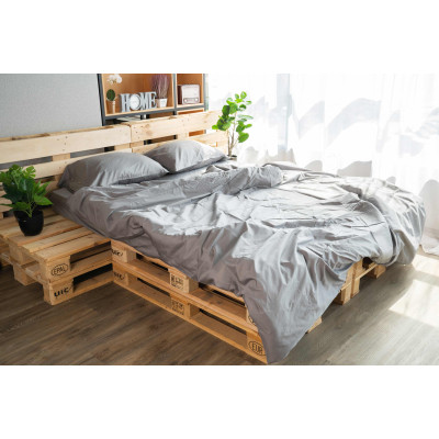 Підковдра ARDESTO Mix&Match, 160х220см, 100% бавовна, сатин, сірий Підковдра ARDESTO Mix&Match, 160х220см, 100% бавовна, сатин, сірий