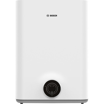Bosch Водонагрівач електр. плаский слім Tronic 3500, 80л, 1.5кВт, ун. монтаж, електр. кер-ння, B, білий