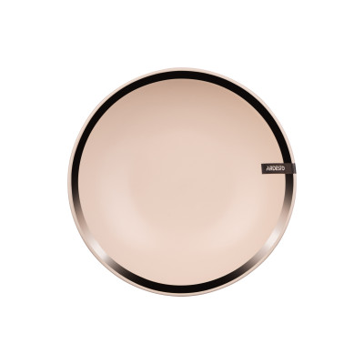 ARDESTO Тарілка супова Liguria, 20 см, Cream, кераміка