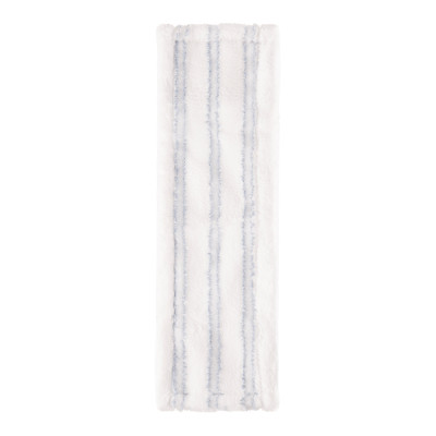 Змінна насадка до швабри ARDESTO Abrasive 41см, мікрофібра, смужки, білий, синій