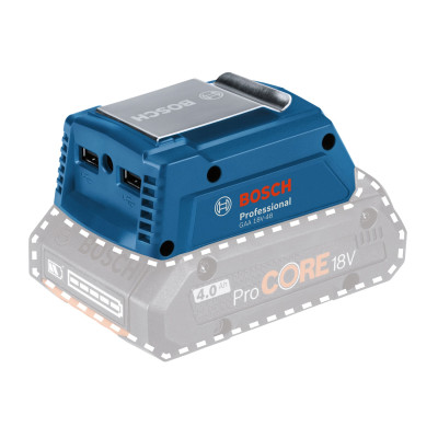 Bosch Адаптер USB для батареї GAA 18V-48 Professional, 2.4А