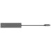 Trust USB-хаб HALYX FAST 3USB+CARD READER USB-C ALUMINIUM