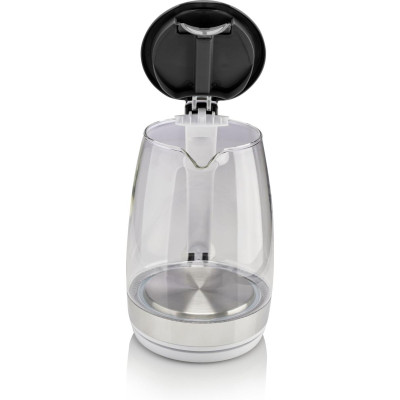 Электрочайник Gorenje 1.7л, 2,200 Вт, strix контроль, стекло, белый (K17GXG)