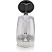 Электрочайник Gorenje 1.7л, 2,200 Вт, strix контроль, стекло, белый (K17GXG)