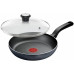 Сковорода з кришкою Tefal So' Light, 24см, алюміній, бакеліт, скло, чорний Сковорода з кришкою Tefal So' Light, 24см, алюміній, бакеліт, скло, чорний