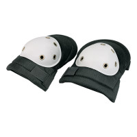 Наколінники захисні Top Tools, пластикова накладка, еластичне кріплення, чорно-сірий Наколінники захисні Top Tools, пластикова накладка, еластичне кріплення, чорно-сірий